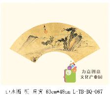 L-TB-BQ-067明 唐寅 山水图